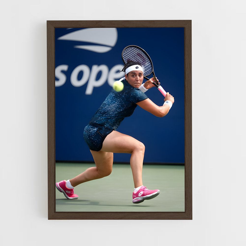 Poster jabeur court – affiche Tennis (vue 5)